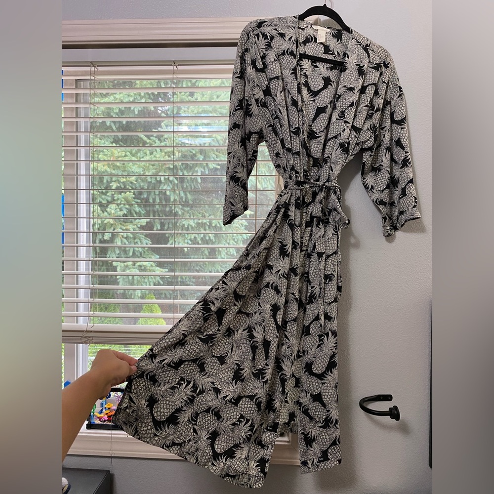 Pineapple swimsuit coverup